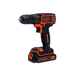 Berbequim sem fio BLACK + DECKER BDCDC18KB-QW 18V 1.5AH