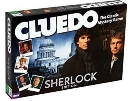 Jogo de Tabuleiro  Cluedo Sherlock (Inglês - Idade Mínima: 8)