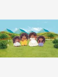 Conjunto de Bonecos temáticos para crianças  4018