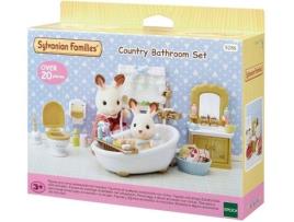 Conjunto de Brincar EPOCH DENFANCE Sylvanian Families: Casa de Banho rural