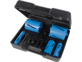 Conjunto de Brocas Craneanas e Acessórios SILVERLINE 868616 - 11 peças