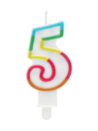 Vela Nº 5 com Multicolor multicor UNIQUE