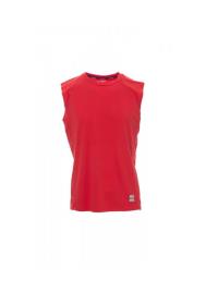 T-shirt desportiva sem mangas Dry-tech 150gr, smash vermelho M
