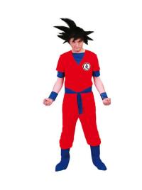 Fato de guerreiro guerreiro para homem adulto multicor XL