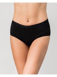 Lote de 2 cuecas clássicas de algodão orgânico preto 3XL