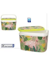 Geladeira Tropical de Plástico Verão 6L multicor UNIQUE
