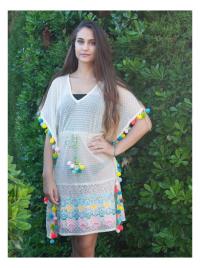 Poncho Quebrado verde M