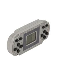 Mini console de jogos retrô com 8 jogos cinzento UNIQUE