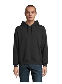 Sweatshirt de homem felpudo francês com capuz neoblu nicholas homens preto M