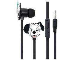 Auriculares Intrauditivos Leotec Dalmatas 001 Disney/ con micrófono/ Jack 3. 5/ Blanco
