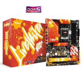 MOTHERBOARD ATX ASROCK B650 LIVEMIXER