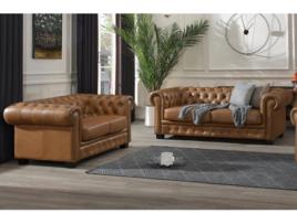 Sofás LINEA SOFA (Pele - Multicor - 73 x 201 x 96 cm)