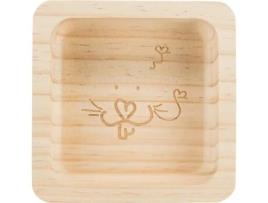 Taça de Madeira para Roedores TRIXIE (Medidas: 11 cm)