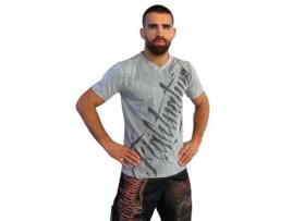 T-Shirt de Pescoço Em V Fightnature (Tam: 2XL)