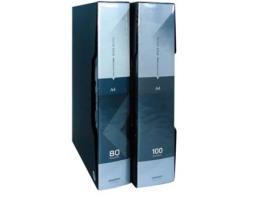 Capa Portfolio KINARY Cristal (Preto - A3 - 30 Bolsas - Plástico - Plástico)