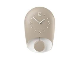 Relógio de Parede Com Pêndulo Taupe Bell - Home GUZZINI