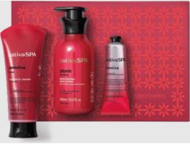 Coffret Corporal O BOTICÁRIO Kit Nativa Spa Ameixa (675 ml)