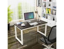 Secretária Retangular Metal Design Moderno Louisville OFFICE24 (120x60cm)