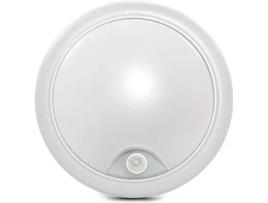 Plafon LED GREENICE IP65 Sensor PIR Branco Frío (24 W)