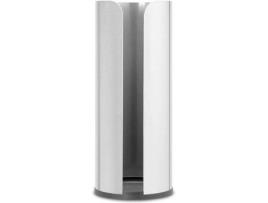 Suporte para Papel WC BRABANTIA 280566 Inox Mate (Fosco - 0,65 kg - 13,2 x 13,2 x 32,1 cm)
