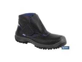 Bota piel negro cierre velcro s3 modelo urian t 46