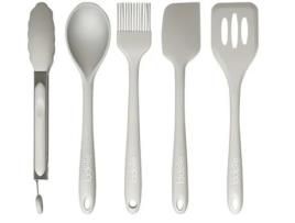 Conjunto 5 Talheres LADELLE Cozinha Prof.Ser Iii Grey