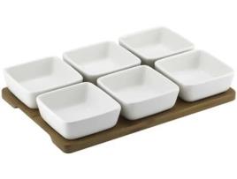 Conjunto 7 Tigelas LADELLE Entertainer White