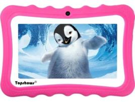Tablet para Infantil TOPSHOWS X1 (7' - 16GB - 1GB RAM - Wi-Fi - Vermelho)