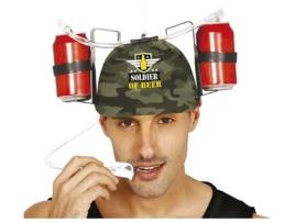 Adereço GUIRCA Soldado De Bebendo Cerveja