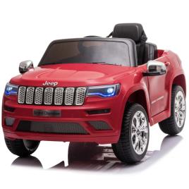 Carro Elétrico Jeep Grand Cherokee 4X2 Bateria 12v c/ Comando Vermelho