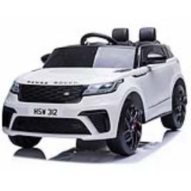 Carro Elétrico Range Rover VELAR 12V Bateria c/ Comando Branco