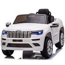 Carro Elétrico Jeep Grand Cherokee 4X2 Bateria 12v c/ Comando Branco