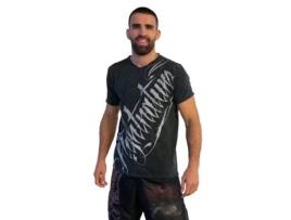 T-Shirt de Pescoço Em V Fightnature (Tam: L)