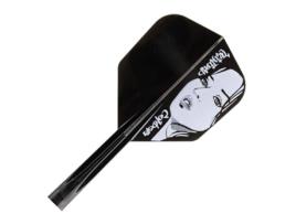 Penas de Dardos CONDOR DARTS (Preto - 33.5)