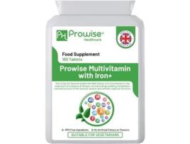 Suplemento Alimentar Multivitamínico E Ferro PROWISE HEALTHCARE (180 Comprimidos)