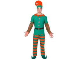 Fato de Homem GUIRCA duende laranja e verde (Tam: M)