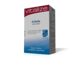 Vitalize Óleo de Krill 100% Puro 60 Cápsulas