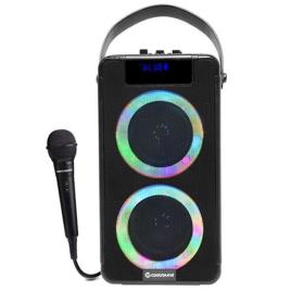 Coolsound Party Boom A360 Altavoz Portatil Bluetooth 100W 2x 4 - Iluminacion LED - USB, MicroSD, Jack3.5mm - Bateria 3.7V 4500mA