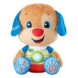 Cãozinho Peluche Gigante Fisher-Price Aprender e Brincar