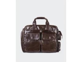 Bolsa De Couro KITBUCK  Para Portátil (Castanho - 1,8 Kg)