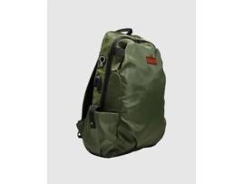 Mochila de Poliéster Reciclado KITBUCK Estilo Urbano com Fecho de Zíper e Cabo de Carregamento de Celular Embutido