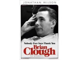 Livro Brian Clough de Jonathan Wilson (Inglês)