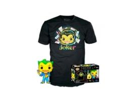 Figura + T-Shirt FUNKO Pop! DC: Joker BKLT (Tamanho: M)