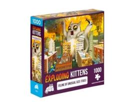 Puzzle EXPLODING KITTENS Feline Of Unusual Size (1000 Peças)