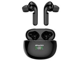 Auriculares True Wireless AWEI T15P (Bluetooth - Preto)