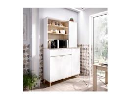 Móvel Auxiliar DEKIT (120 x 40 x 191 cm - Melamina - Multicor)