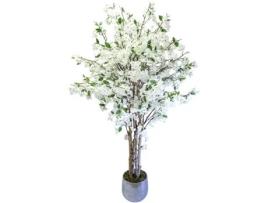 Planta Artificial MAIA SHOP Amendoeira Excelsior (Branco - 190 cm)