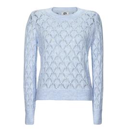 JDY  camisolas JDYLETTY L/S STRUCTURE PULLOVER  Azul Disponível em tamanho para senhora. S,M,L,XL,XS.Mulher > Roupas > blusa