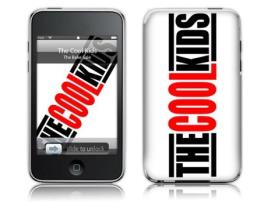 Musicskins Ms-Cool10004 Skin para Dispositivos Móveis Leitor Mp3/Mp4 Preto Vermelho Branco