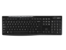 Teclado Logitech K270 (Wireless - Layout US - Teclado Numérico)